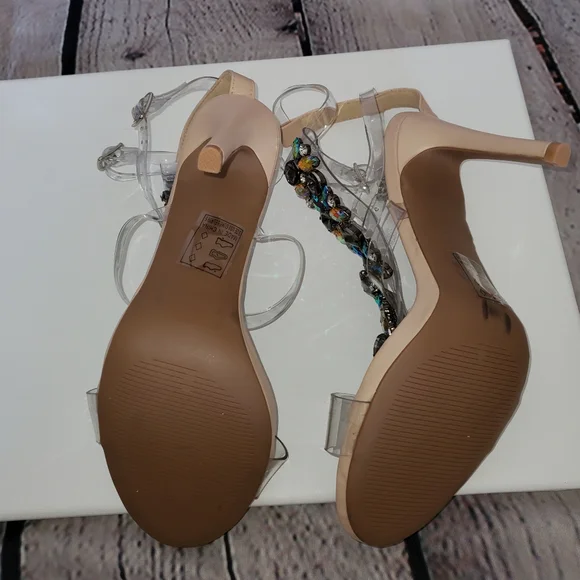 Rhinestone heels Qupid size 8 1/2 - Picture 6 of 7
